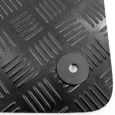 Fits Vauxhall Corsa D & E Car Mats Tailored Rubber 2006 to 2019 4pc Floor Set - 8