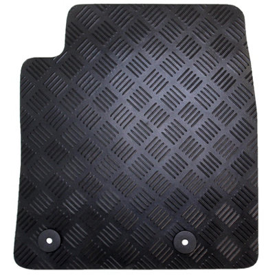 Fits Vauxhall Crossland X Car Mats Tailored Rubber 2017 onwards 4pc Floor Set - 4