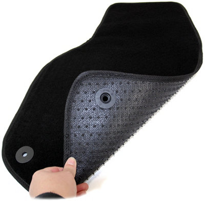 Fits Vauxhall Zafira B Mk2 2006 to 2011 Carpet Car Mats Black 6pc Floor Set - 5