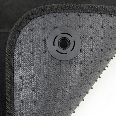 Fits Volkswagen VW UP 2012 onwards Tailored Carpet Car Mats Black 4pcs Floor - 5