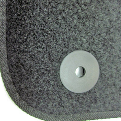 Fits Volkswagen VW UP 2012 onwards Tailored Carpet Car Mats Black 4pcs Floor - 8