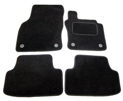 Fits VW Golf Mk7 2013-2020 Fully Tailored Carpet Car Mats Black 4pcs Floor Set