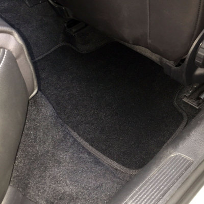 Fits VW Golf Mk7 2013-2020 Fully Tailored Carpet Car Mats Black 4pcs Floor Set - 9