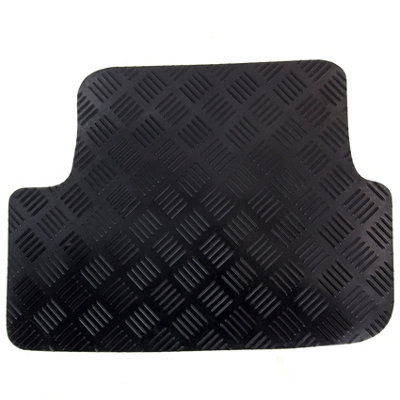 Fits VW Polo Mk6 2018 onwards Tailored Rubber Car Mats Black 4pc Floor Set - 6