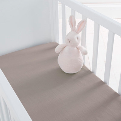 Fitted Sheet 2 Pack Full Cotton Anti Allergy Bed Cot Size Cover Bedding