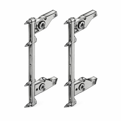 FittingsCo, Twin Pro Front Fixing Brackets Zinc Genuine style replacement, Suits 174 and 238mm Frontal Bracket Set