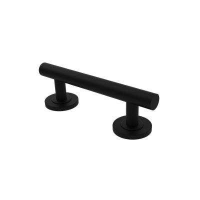 Fitzroy of London Luxury grab rail, straight, stainless steel ...