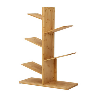 Five-layer Home-style Simple Reading Area Multi-level Storage Tree ...