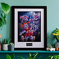 Five Nights at Freddy's Sister Loca 30 x 40cm Framed Collector Print