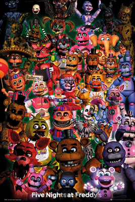 Five Nights at Freddy's Ultimate Group 61 x 91.5cm Maxi Poster
