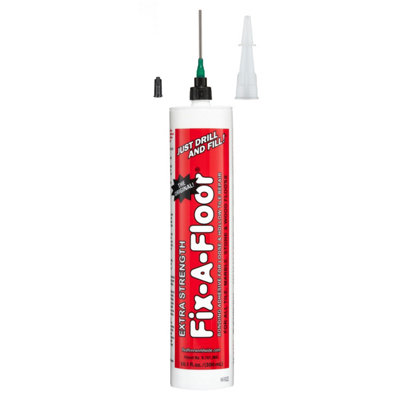 Fix-A-Floor All in One Micro Precision Injector Kit  For Fast Repair of Loose/Hollow & Creaky Tiles, Wood, LVT & Laminate flooring