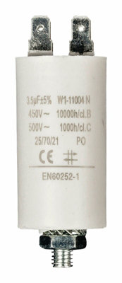 Fixapart Capacitor 450V and Earth 3.5uf  450 v and Aarde