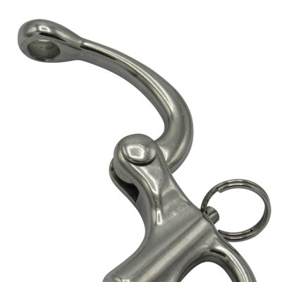 Fixed Snap Shackle Stainless Steel 87MM (Quick Release Captive Pin Spinnaker Carabiner) - 6