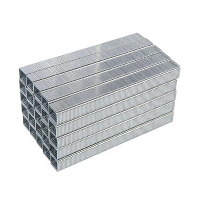 Fixman - 10J Galvanised Staples 5000pk - 11.2 x 12 x 1.17mm - 3