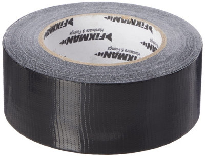 Fixman (188845) Heavy Duty Duct Tape 50mm x 50m Black