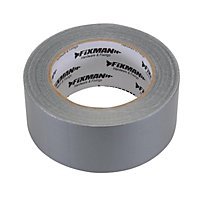 Fixman (189098) Heavy Duty Duct Tape 50mm x 50m Silver