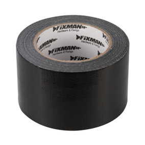 Fixman (189896) Heavy Duty Duct Tape 72mm x 50m Black