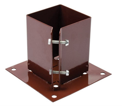 Fixman 721033 Bolt Down Post Shoe 100 x 100 mm