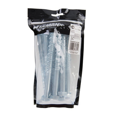 Fixman Concrete Masonry Bolts 10pk - M12 x 150mm