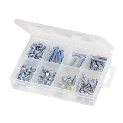 Fixman Machine Screws & Nuts Pack - 105pce