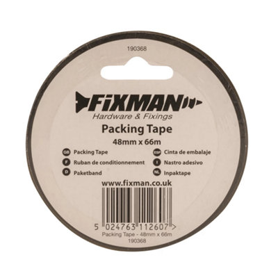 Fixman Packing Tape - Brown 6pk