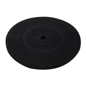 Fixman - Self-Wrap Hook & Loop Tape Black - 13mm x 25m