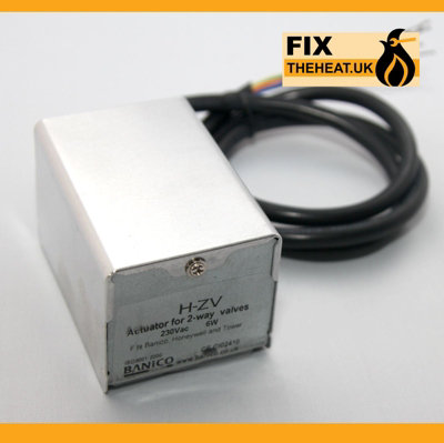 FixTheBog™ 2 Port 22mm or 28mm Motorised Zone Valve Head Can Replace Honeywell V4043H1056 - 6