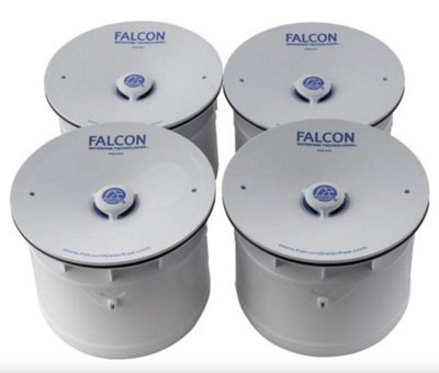 FixTheBog™ Falcon S628267 Velocity Pack of 4 Replacement Waterless