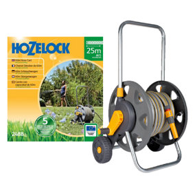 FixTheBog Hozelock 2488 60m Cart with 25M hose included plus DCV Tap