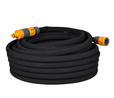 FixTheBog Hozelock SOAKER HOSE 25M plus Double Check Valve Tap DCV Tap and PTFE tape