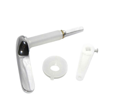 FixTheBog™ Ideal Standard Topaz Replacement Wc Toilet Cistern Lever Chrome