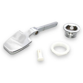 FixTheBog™ Jacuzzi Medina Replacement Cistern Toilet Wc Side Lever Chrome Paddle