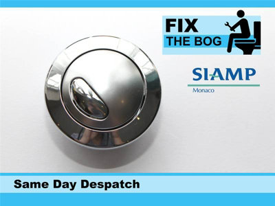 FixTheBog Optima 49 Toilet Push Button Dual Flush Fits Some Jacuzzi Twyford Vitra - 3