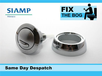 FixTheBog Optima 49 Toilet Push Button Dual Flush Water Saving 