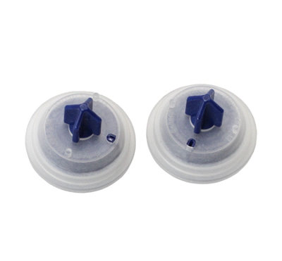 FixTheBog™ pack 2 x Geberit Diaphragm DIY replacement 380 and 360 Impuls Side Bottom entry valves