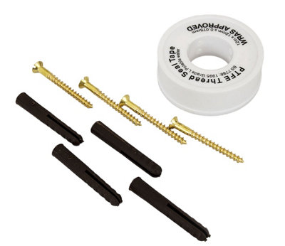 FixTheBog™ Professional 350mm THRU WALL Flange Outside Garden Tap Kit Hozelock Water Regs GT6 DIY inc Winter Drain Down - 3