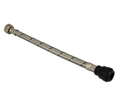 FixTheBog™ Professional 600mm THRU WALL Flange Outside Garden Tap Kit Hozelock meets Water Regs GT4 DIY inc winter drain down - 6