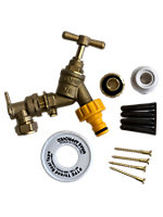 FixTheBog™ Professional HozeLock Outside Garden Tap kit Water Regs GT16PRO with instructions