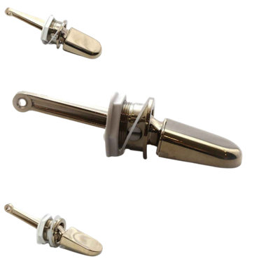 FixTheBog™ Qualitas Bathrooms Fifth Avenue Replacement Cistern Lever Gold Wc