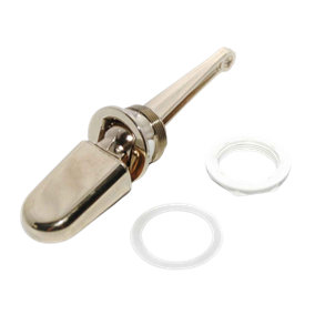 FixTheBog™ Qualitas Bathrooms Tahiti Replacement Cistern Lever Gold Wc