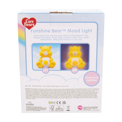 Fizz Creations Care Bears Mood Light Includes Iconic Care Bears Belly Badge - 6