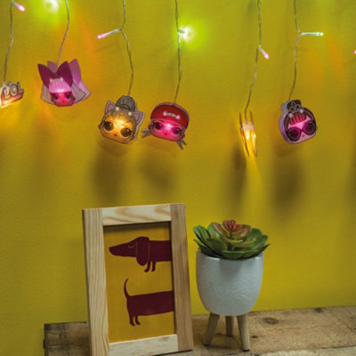 Fizz Creations LOL Curtain String Lights - LED