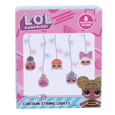 Fizz Creations LOL Curtain String Lights - LED - 3
