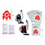 FJM Bags For Miele Vacuum Cleaner Dust Bags Type FJM x 5 + 2 Filters 3D Efficiency by Ufixt