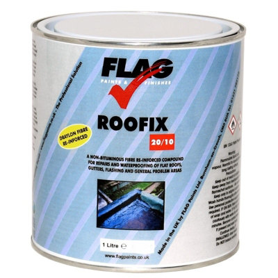 Flag Roofix Black - Liquid Roof Repair - Instant Waterproof For Leaks ...
