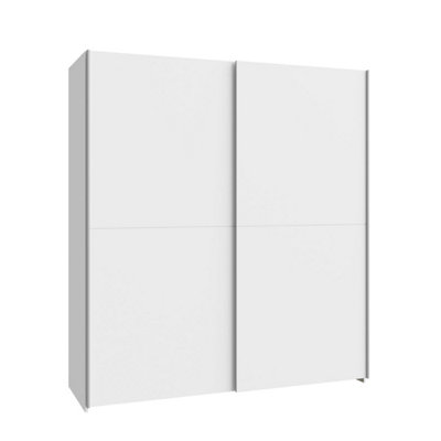 Flair Anita 2-Door Sliding Wardrobe 170cm - White | DIY at B&Q