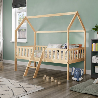 Flair Explorer Midsleeper With Rails - Pine