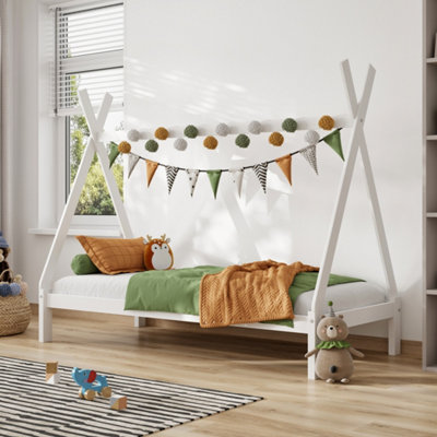 White tent bed hotsell