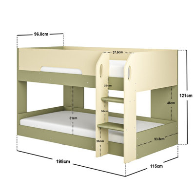 Flair Mystic Low Pod Mini Bunk Khaki
