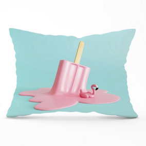 Flamingo Ice Cream Cushions 33cm x 48cm